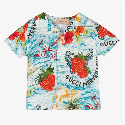 gucci size 12 boy shirt|gucci newborn boy clothes.